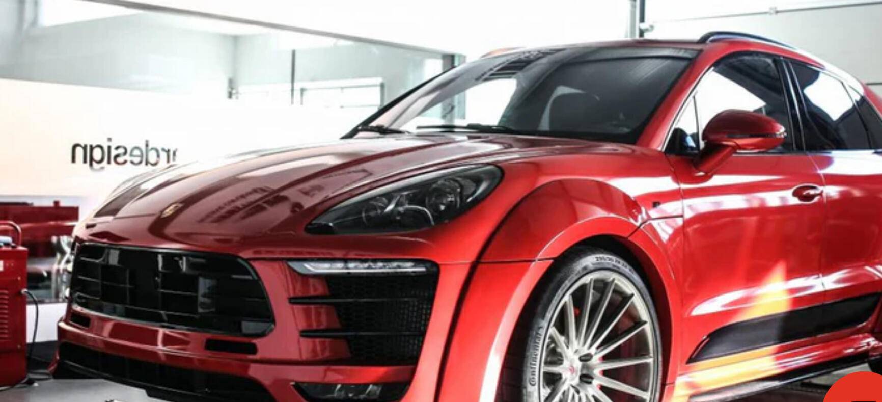 Gloss vinyl wrap finish sample