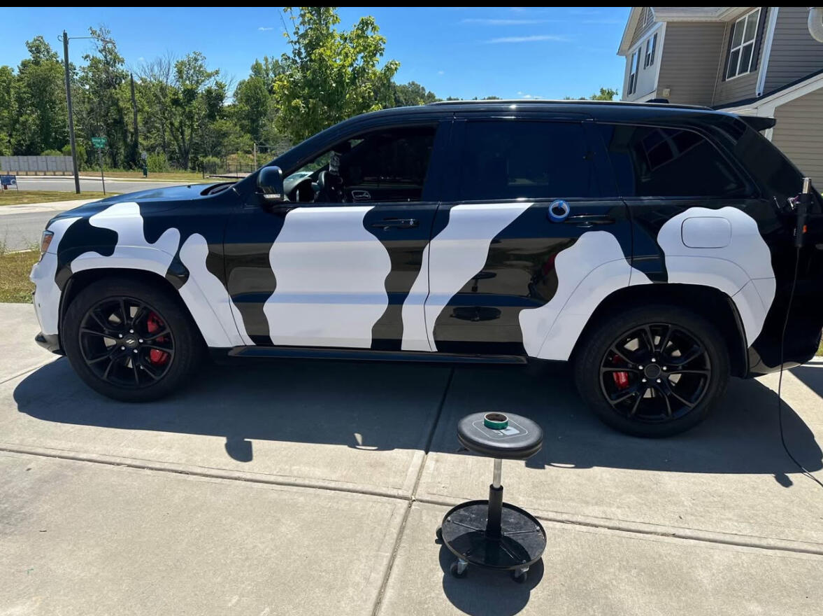 VM Wraps portfolio - vehicle wrap project 14